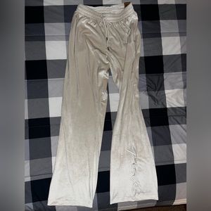 Pink Victoria’s Secret velour track pants